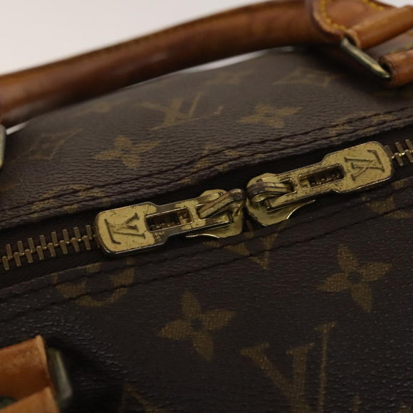 LOUIS VUITTON Monogram Keepall 55 Boston Bag M41424 LV Auth 140260