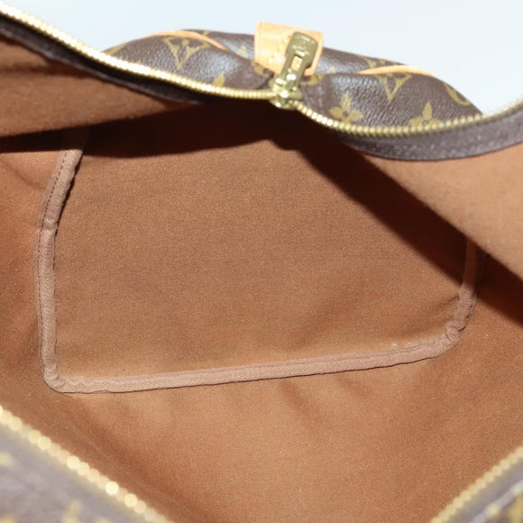 LOUIS VUITTON Monogram Keepall 55 Boston Bag M41424 LV Auth 140260