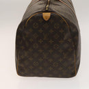 LOUIS VUITTON Monogram Keepall 55 Boston Bag M41424 LV Auth 140260-4
