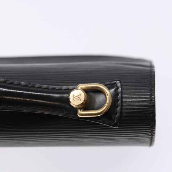 LOUIS VUITTON Epi Monceau 28 Hand Bag Black M52122 LV Auth 140261