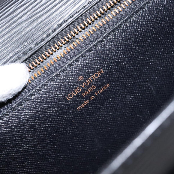 LOUIS VUITTON Epi Monceau 28 Hand Bag Black M52122 LV Auth 140261