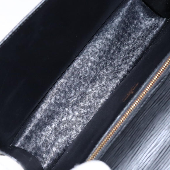 LOUIS VUITTON Epi Monceau 28 Hand Bag Black M52122 LV Auth 140261