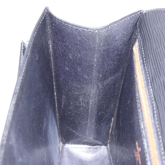 LOUIS VUITTON Epi Monceau 28 Hand Bag Black M52122 LV Auth 140261