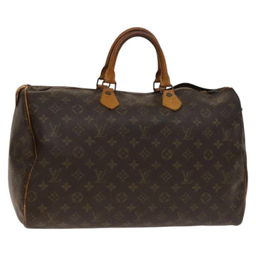 LOUIS VUITTON Monogram Speedy 40 Hand Bag M41522 LV Auth 140264