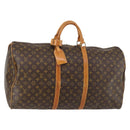 LOUIS VUITTON Monogram Keepall 60 Boston Bag M41422 LV Auth 140266-1