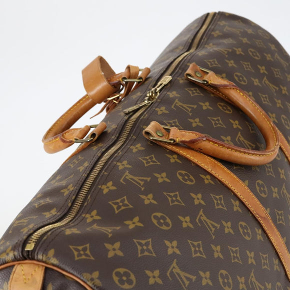 LOUIS VUITTON Monogram Keepall 60 Boston Bag M41422 LV Auth 140266