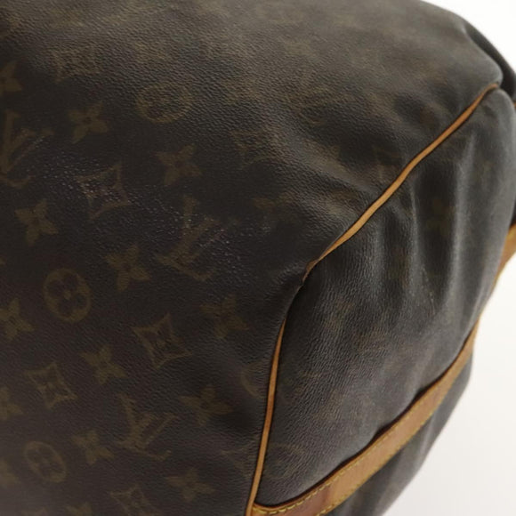 LOUIS VUITTON Monogram Keepall Bandouliere 55 Boston Bag M41414 LV Auth 140268