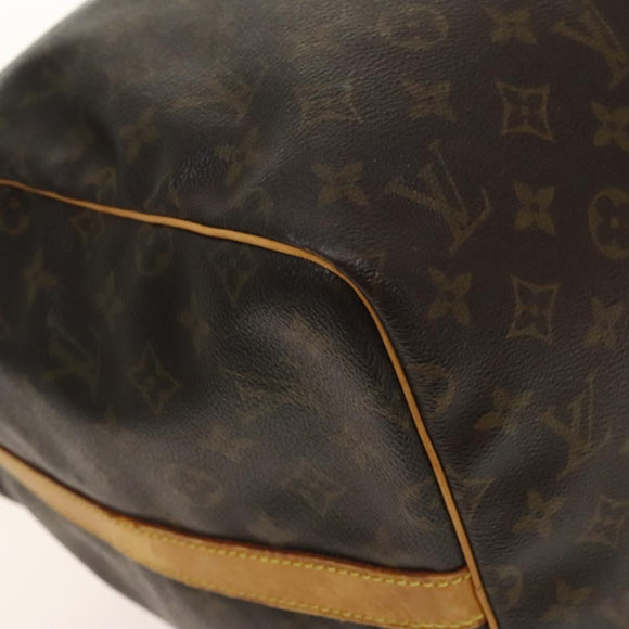 LOUIS VUITTON Monogram Keepall Bandouliere 55 Boston Bag M41414 LV Auth 140268