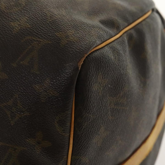 LOUIS VUITTON Monogram Keepall Bandouliere 55 Boston Bag M41414 LV Auth 140268
