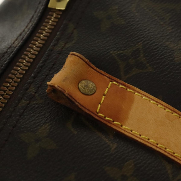 LOUIS VUITTON Monogram Keepall Bandouliere 55 Boston Bag M41414 LV Auth 140268