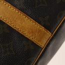 LOUIS VUITTON Monogram Keepall Bandouliere 55 Boston Bag M41414 LV Auth 140268-17