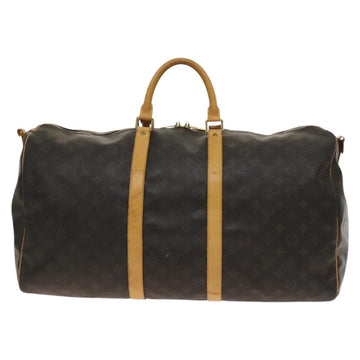 LOUIS VUITTON Monogram Keepall Bandouliere 55 Boston Bag M41414 LV Auth 140268 - 0
