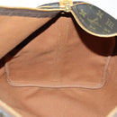 LOUIS VUITTON Monogram Keepall Bandouliere 55 Boston Bag M41414 LV Auth 140268-21