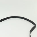 GUCCI GG Canvas Abbey Shoulder Bag Black Gold 131326 Auth 140269-9