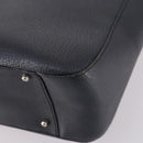 GUCCI Hand Bag Leather 2way Black Silver 000 2058 0307 5 Auth 140270-16