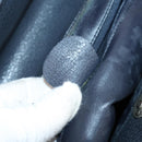 GUCCI Hand Bag Leather 2way Black Silver 000 2058 0307 5 Auth 140270-12