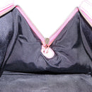 CELINE Hand Bag Leather Pink Auth 140272-21