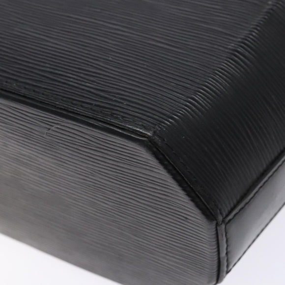 LOUIS VUITTON Epi Sac Seau Shoulder Bag Black M80161 LV Auth 140279