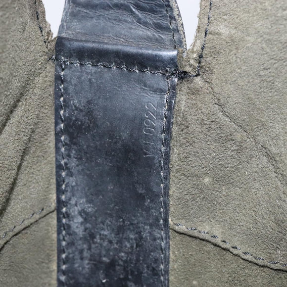 LOUIS VUITTON Epi Sac Seau Shoulder Bag Black M80161 LV Auth 140279