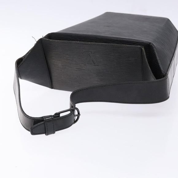 LOUIS VUITTON Epi Sac Seau Shoulder Bag Black M80161 LV Auth 140279