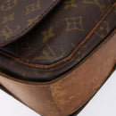 LOUIS VUITTON Monogram Cartouchiere GM Shoulder Bag M51252 LV Auth 140280-15