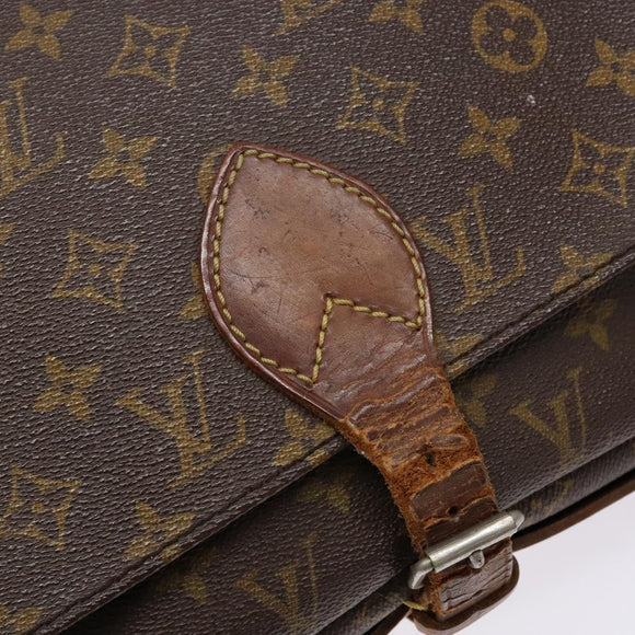 LOUIS VUITTON Monogram Cartouchiere GM Shoulder Bag M51252 LV Auth 140280
