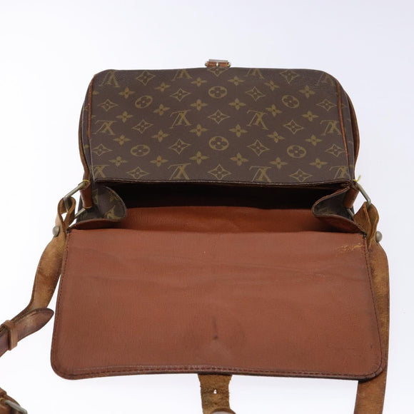 LOUIS VUITTON Monogram Cartouchiere GM Shoulder Bag M51252 LV Auth 140280