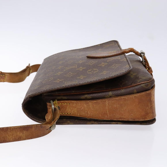 LOUIS VUITTON Monogram Cartouchiere GM Shoulder Bag M51252 LV Auth 140280