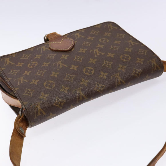 LOUIS VUITTON Monogram Cartouchiere GM Shoulder Bag M51252 LV Auth 140280