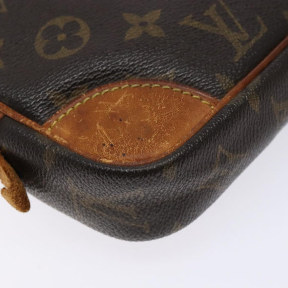 LOUIS VUITTON Monogram Marly Dragonne PM Clutch Bag M51827 LV Auth 140283