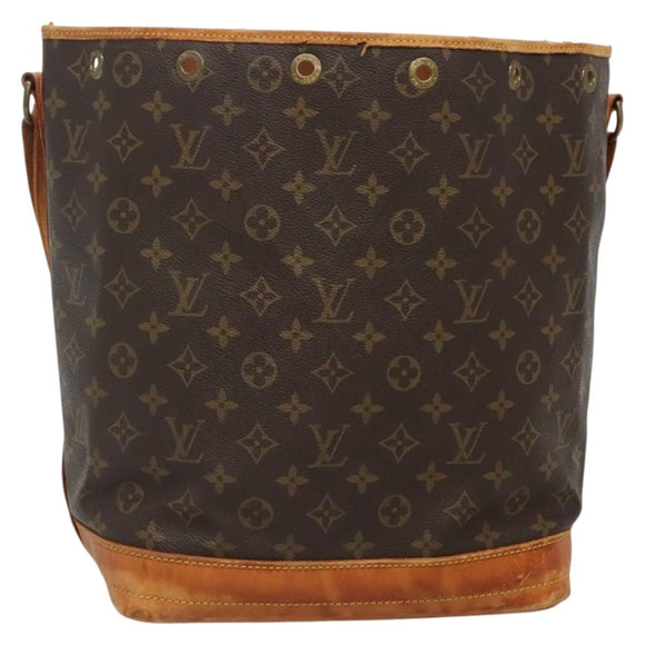 LOUIS VUITTON Monogram Noe Shoulder Bag M42224 LV Auth 140285