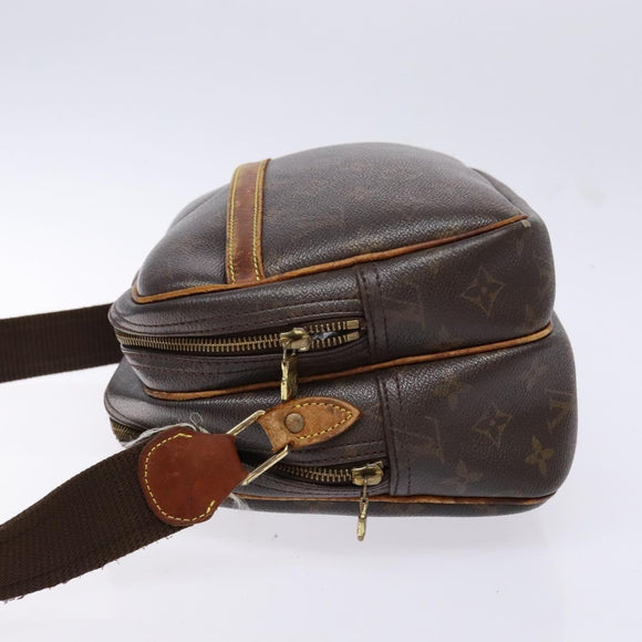 LOUIS VUITTON Monogram Reporter PM Shoulder Bag M45254 LV Auth 140286