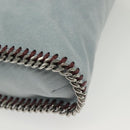 Stella MacCartney Chain Falabella Bag Suede 2way Light Blue 234387 Auth 140287-9