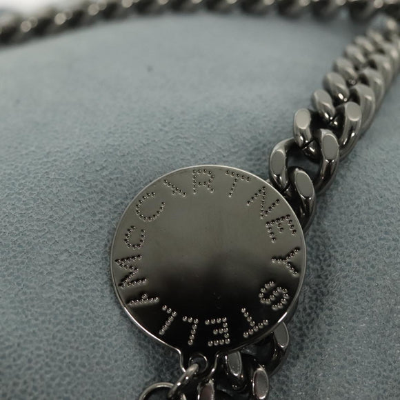 Stella MacCartney Chain Falabella Bag Suede 2way Light Blue 234387 Auth 140287