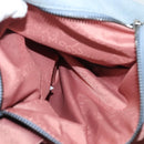 Stella MacCartney Chain Falabella Bag Suede 2way Light Blue 234387 Auth 140287-21