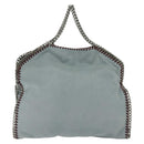 Stella MacCartney Chain Falabella Bag Suede 2way Light Blue 234387 Auth 140287-2