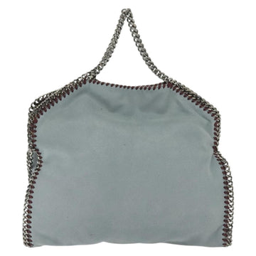 Stella MacCartney Chain Falabella Bag Suede 2way Light Blue 234387 Auth 140287 - 0