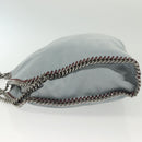 Stella MacCartney Chain Falabella Bag Suede 2way Light Blue 234387 Auth 140287-4