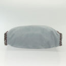 Stella MacCartney Chain Falabella Bag Suede 2way Light Blue 234387 Auth 140287-5