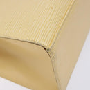 LOUIS VUITTON Epi Croisette PM Tote Bag Vanilla M5249A LV Auth 140293-15
