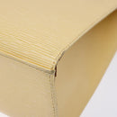 LOUIS VUITTON Epi Croisette PM Tote Bag Vanilla M5249A LV Auth 140293-16