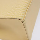 LOUIS VUITTON Epi Croisette PM Tote Bag Vanilla M5249A LV Auth 140293-17