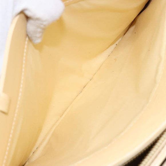 LOUIS VUITTON Epi Croisette PM Tote Bag Vanilla M5249A LV Auth 140293