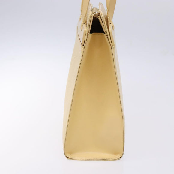 LOUIS VUITTON Epi Croisette PM Tote Bag Vanilla M5249A LV Auth 140293