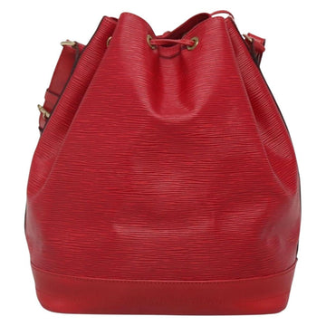 LOUIS VUITTON Epi Noe Shoulder Bag Red M44007 LV Auth 140295 - 0