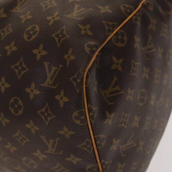 LOUIS VUITTON Monogram Keepall 55 Boston Bag M41424 LV Auth 140303