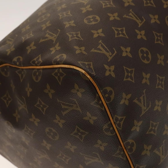 LOUIS VUITTON Monogram Keepall 55 Boston Bag M41424 LV Auth 140303