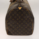 LOUIS VUITTON Monogram Keepall 55 Boston Bag M41424 LV Auth 140303-4