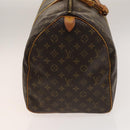 LOUIS VUITTON Monogram Keepall 55 Boston Bag M41424 LV Auth 140303-5