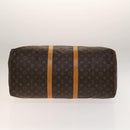 LOUIS VUITTON Monogram Keepall 55 Boston Bag M41424 LV Auth 140304-6